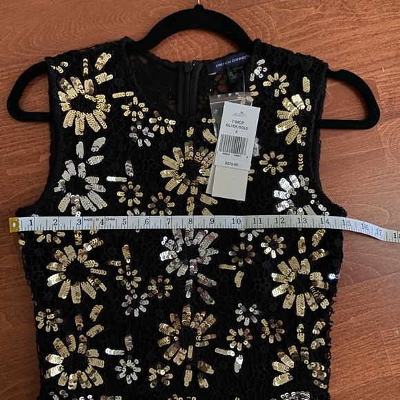 🆕French Connection sequin dress size 0 - Picture 6 of 8